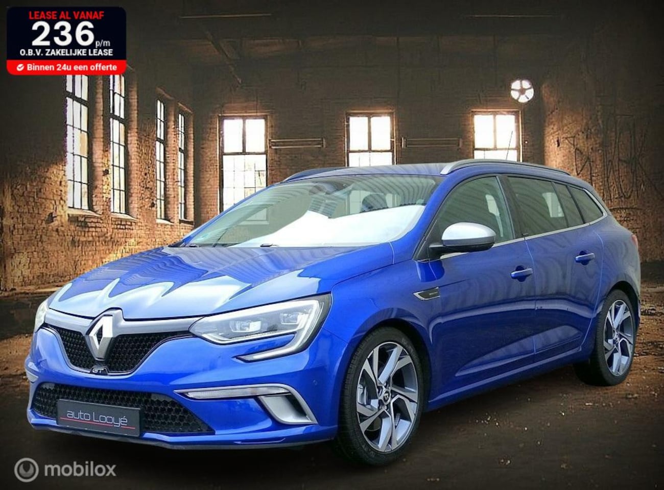 Renault Mégane Estate - 1.6 TCe GT 205 PK - org. NL auto - AutoWereld.nl