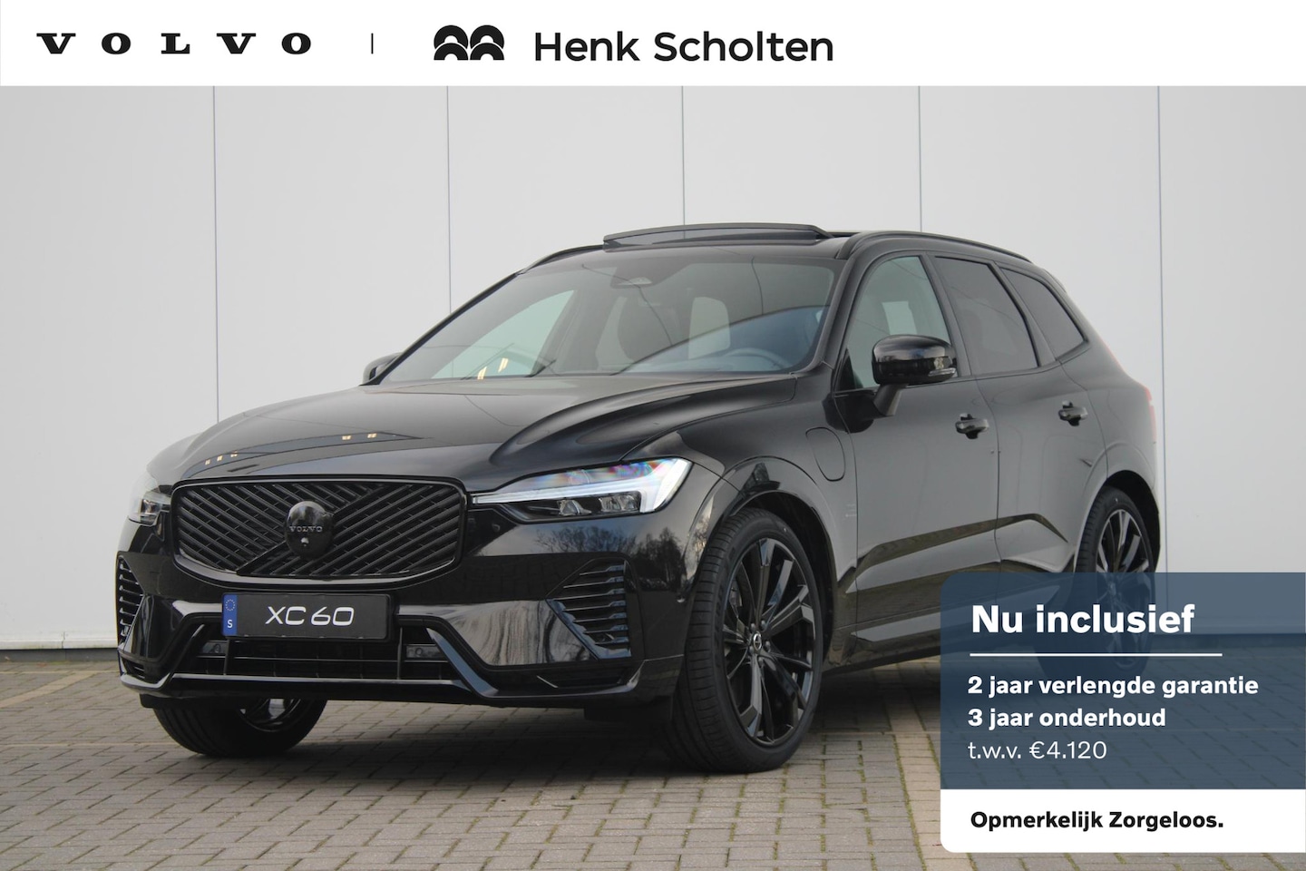 Volvo XC60 - 2.0 T6 Plug-in hybrid AWD Plus Black Edition 360 Camera | Adaptive Cruise & Pilot Assist | - AutoWereld.nl