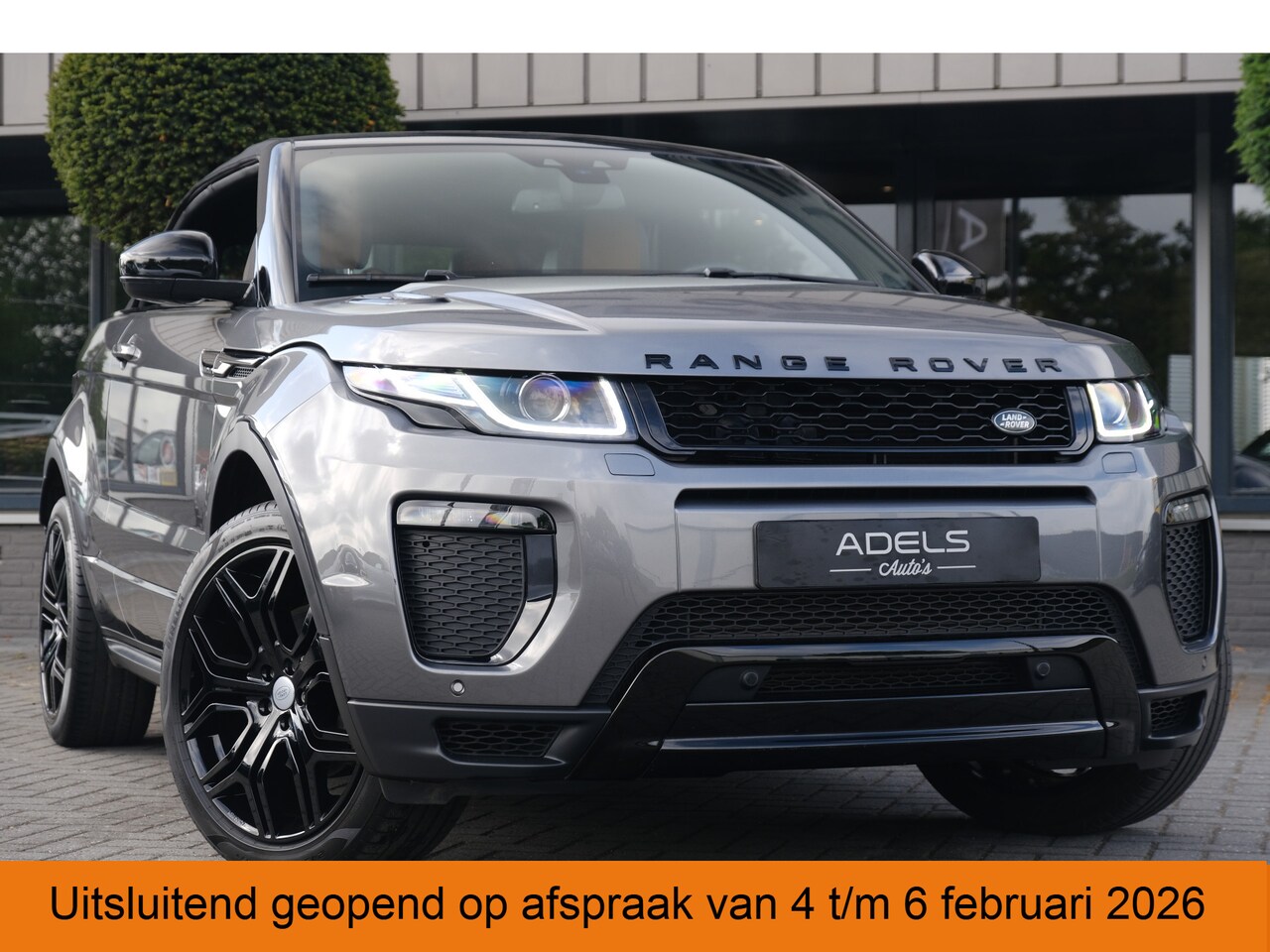 Land Rover Range Rover Evoque - Convertible 2.0 Si4 HSE Dynamic Meridian Sound Trekhaak Camera Corris Grey - AutoWereld.nl