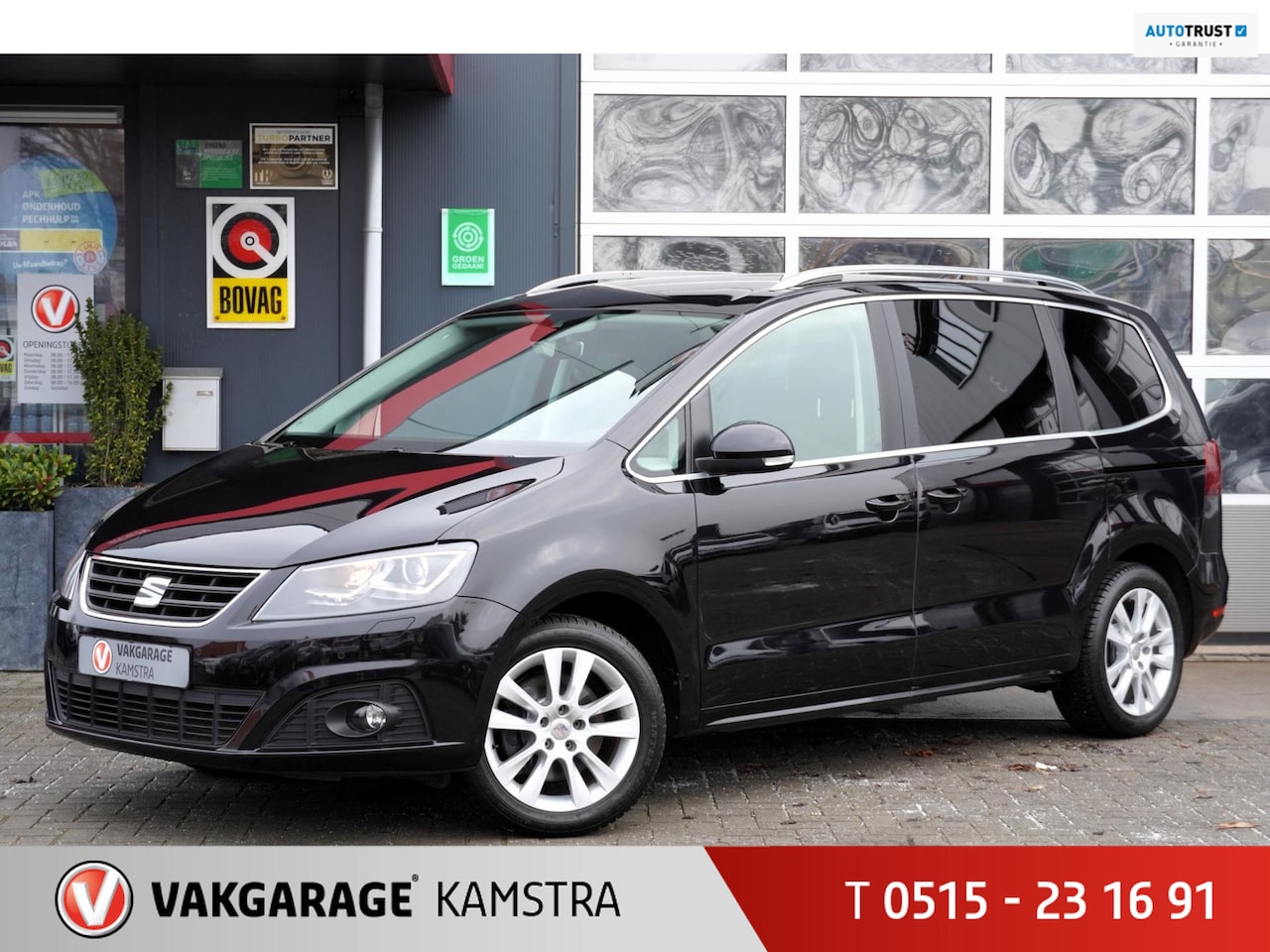 SEAT Alhambra - 2.0 TSI 220PK DSG 7-Pers./DAB+/Stoelverw/Cam - AutoWereld.nl