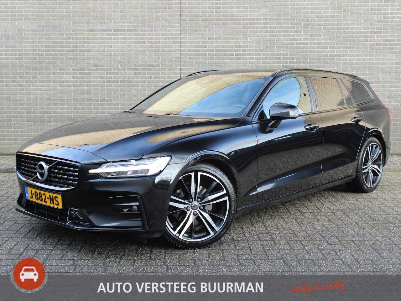 Volvo V60 - 2.0 B3 R-Design Automaat, Navigatie, Applecarpl./Andr. Auto, Climate/Cruise Control, Elekt - AutoWereld.nl