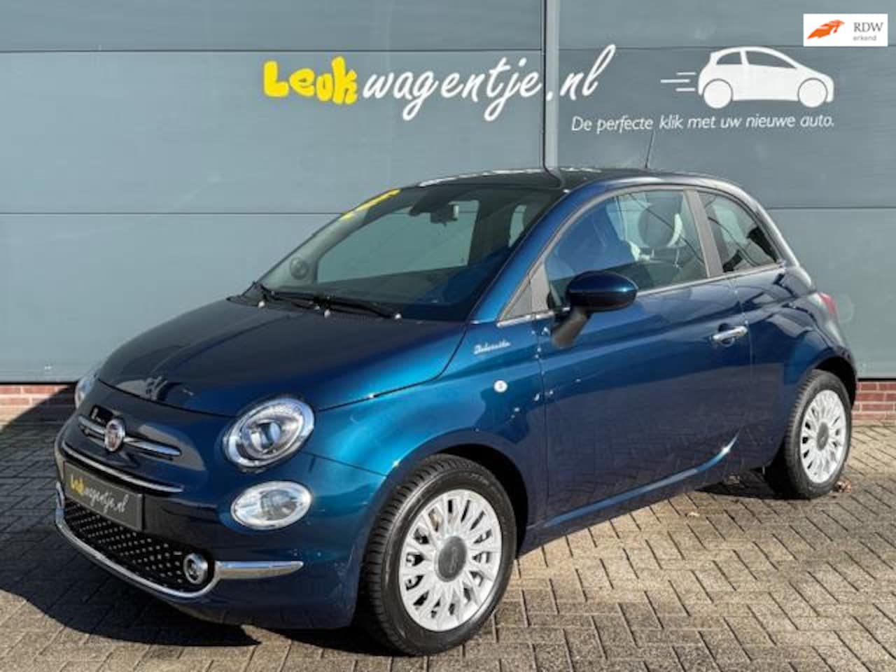 Fiat 500 - 1.0 Hybrid Dolcevita *carplay *cruise *pano *p-sens - AutoWereld.nl