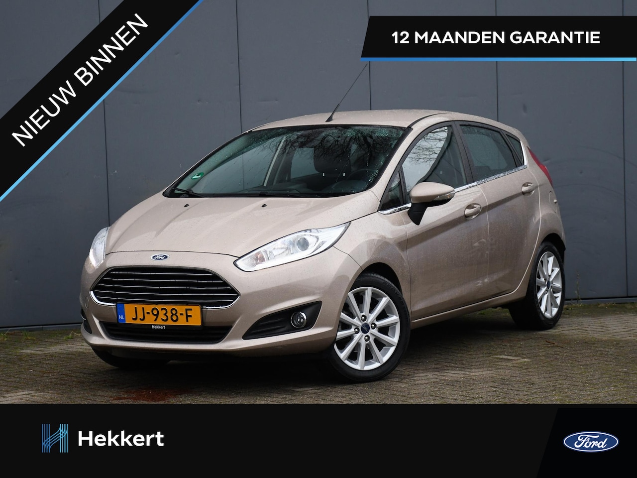 Ford Fiesta - Titanium 1.0 EcoBoost 100pk NAVI | CRUISE | PDC ACHTER | CLIMA | QUICK CLEAR | USB - AutoWereld.nl
