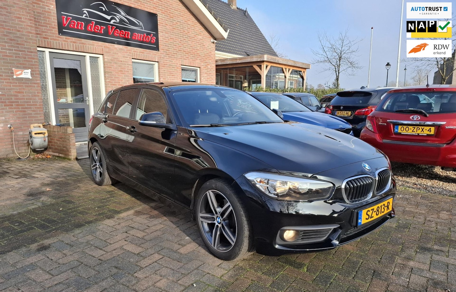 BMW 1-serie - 118i Corporate Lease automaat. Cruise, navi, parkeersensoren, bluetooth ,etc. Prijs rijkaa - AutoWereld.nl