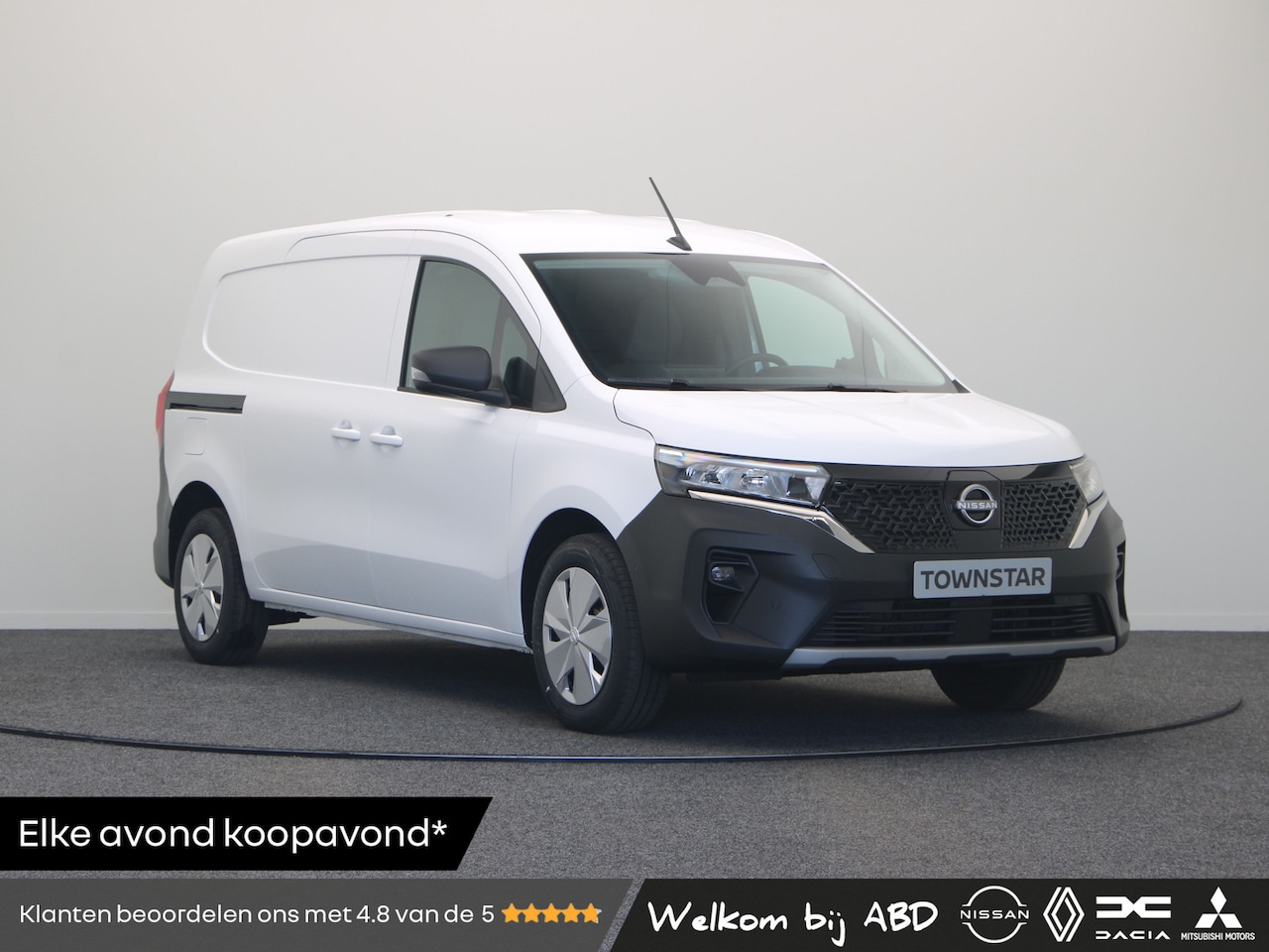 Nissan Townstar - Gesloten Bestel L2H1 EV 121 1AT N-Connecta + Tweede schuifdeur | 16'' stalen velgen | 22 k - AutoWereld.nl
