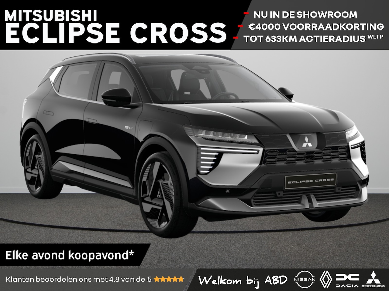 Mitsubishi Eclipse Cross - Instyle 87 kWh | Achteruitrijcamera | Adaptive Cruise Control (ACC) | Blind Spot Warning ( - AutoWereld.nl
