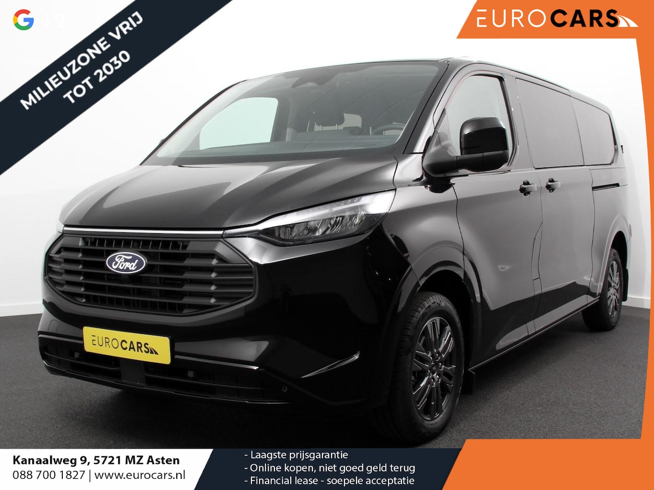 Ford Transit Custom - 340 L2H1 Limited 65 kWh 8-Persoons - AutoWereld.nl