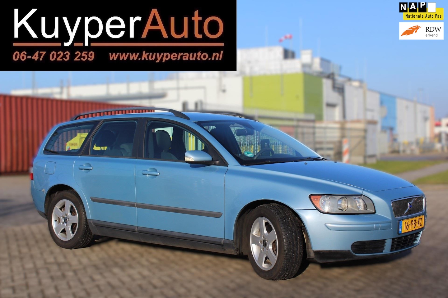 Volvo V50 - 2.4 nette automaat goed onderhouden DISTR REC. TREKHAAK - AutoWereld.nl