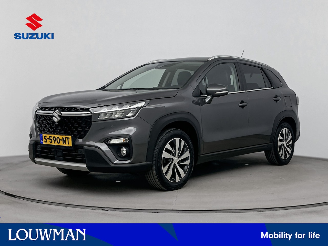 Suzuki S-Cross - 1.4 Boosterjet Style Smart Hybrid | Lichtmetalen Velgen | Parkeersensoren V+A | 360° Camer - AutoWereld.nl
