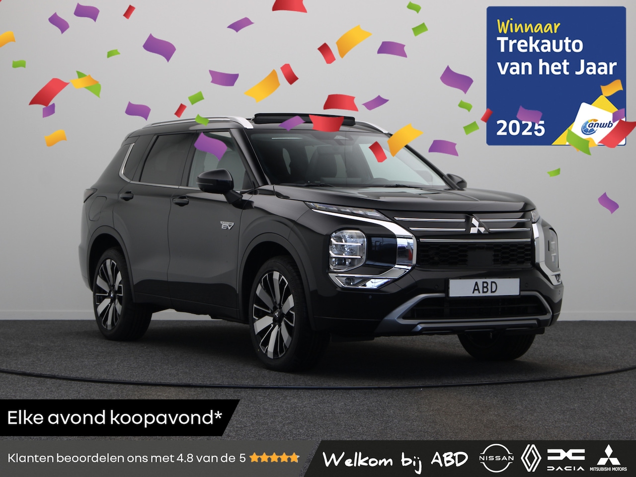 Mitsubishi Outlander - Instyle 2.4 Plug-in Hybride | Adaptive Cruise Control (ACC) | Blind Spot Warning (BSW) | H - AutoWereld.nl