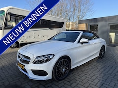 Mercedes-Benz C-klasse Cabrio - 180 AMG Premium Plus Navigatie Camera Burmester TOPSTAAT