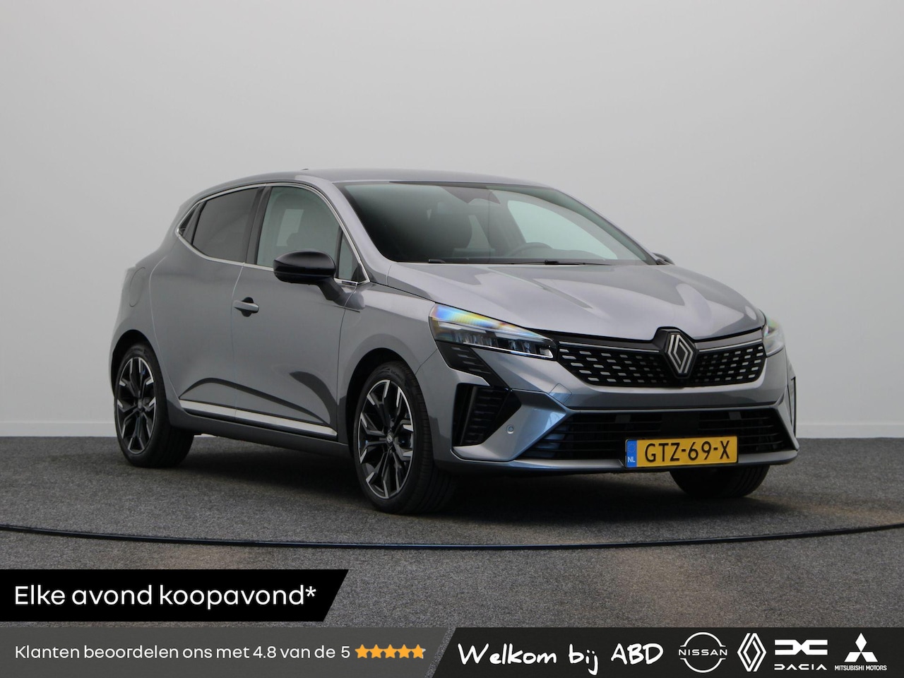 Renault Clio - E-Tech Full Hybrid 145pk Techno | Pack look | Stoel- en stuurwielverwarming | Digitaal das - AutoWereld.nl