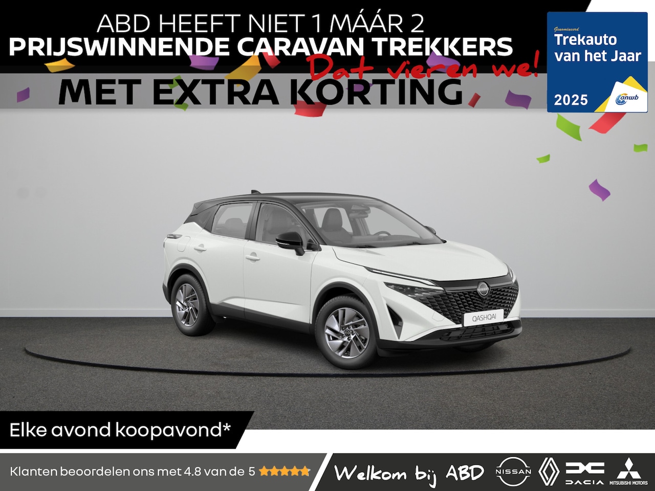 Nissan Qashqai - Tekna Plus + Two Tone e-Power | 12.3" TFT digitale cockpit | Automatische achterklep met h - AutoWereld.nl