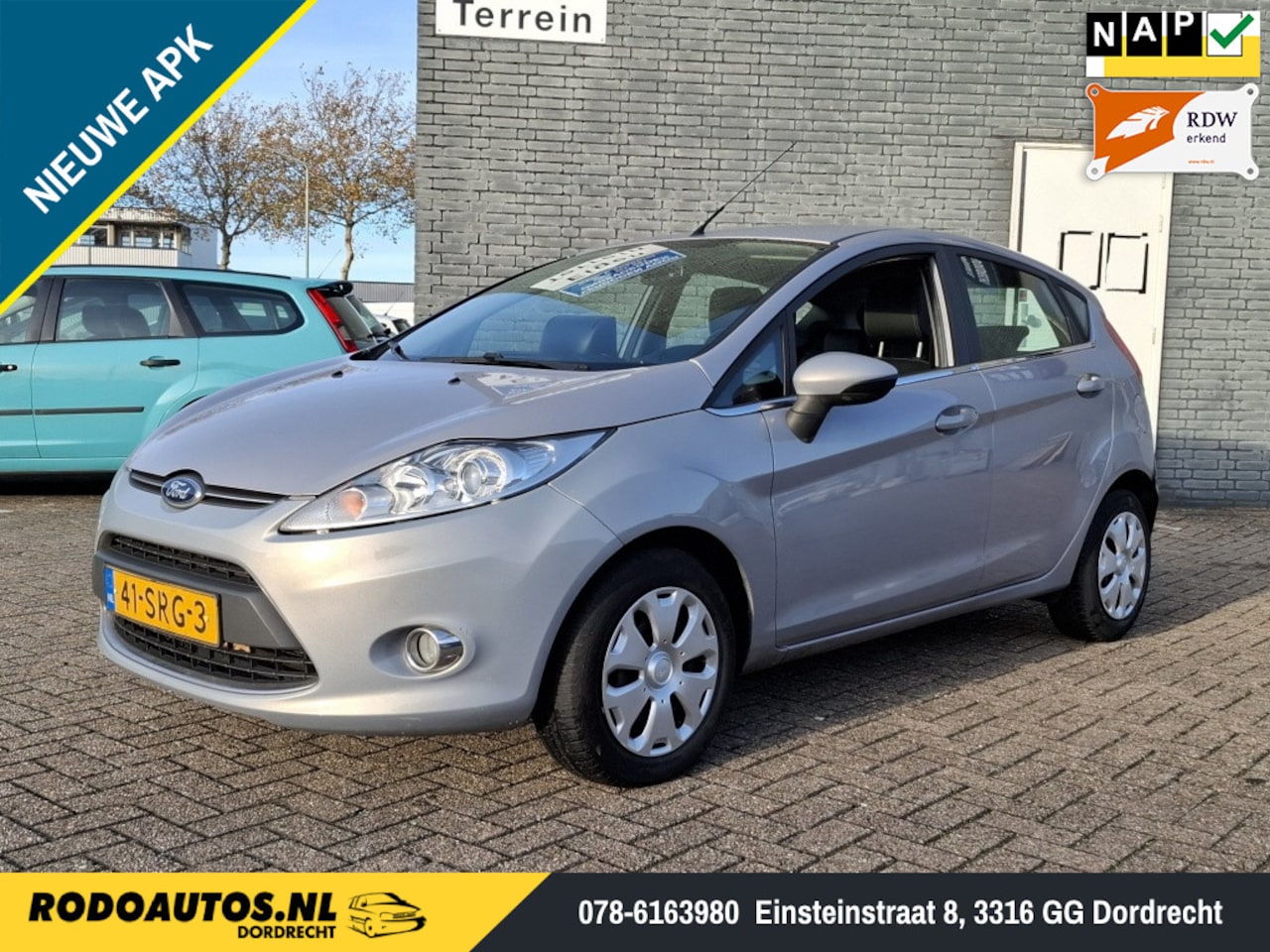 Ford Fiesta - 1.6 TDCi Titanium 5-Drs Airco/Leer/Carplay ✅ - AutoWereld.nl