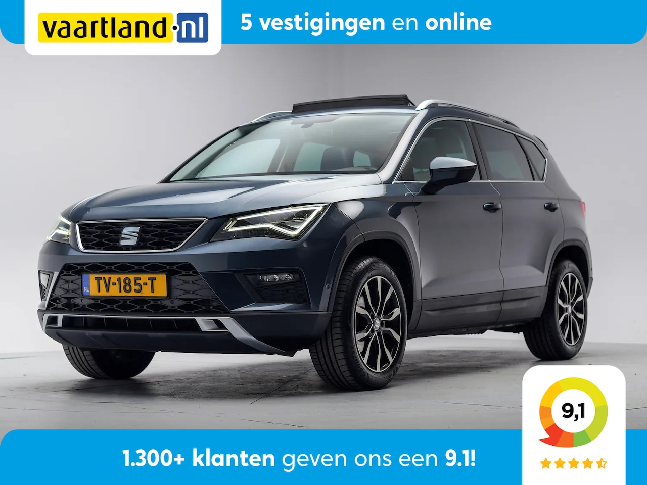 SEAT Ateca - 1.0 EcoTSI Style Business Intense [ LED Panorama Virtual Navi Camera ] - AutoWereld.nl