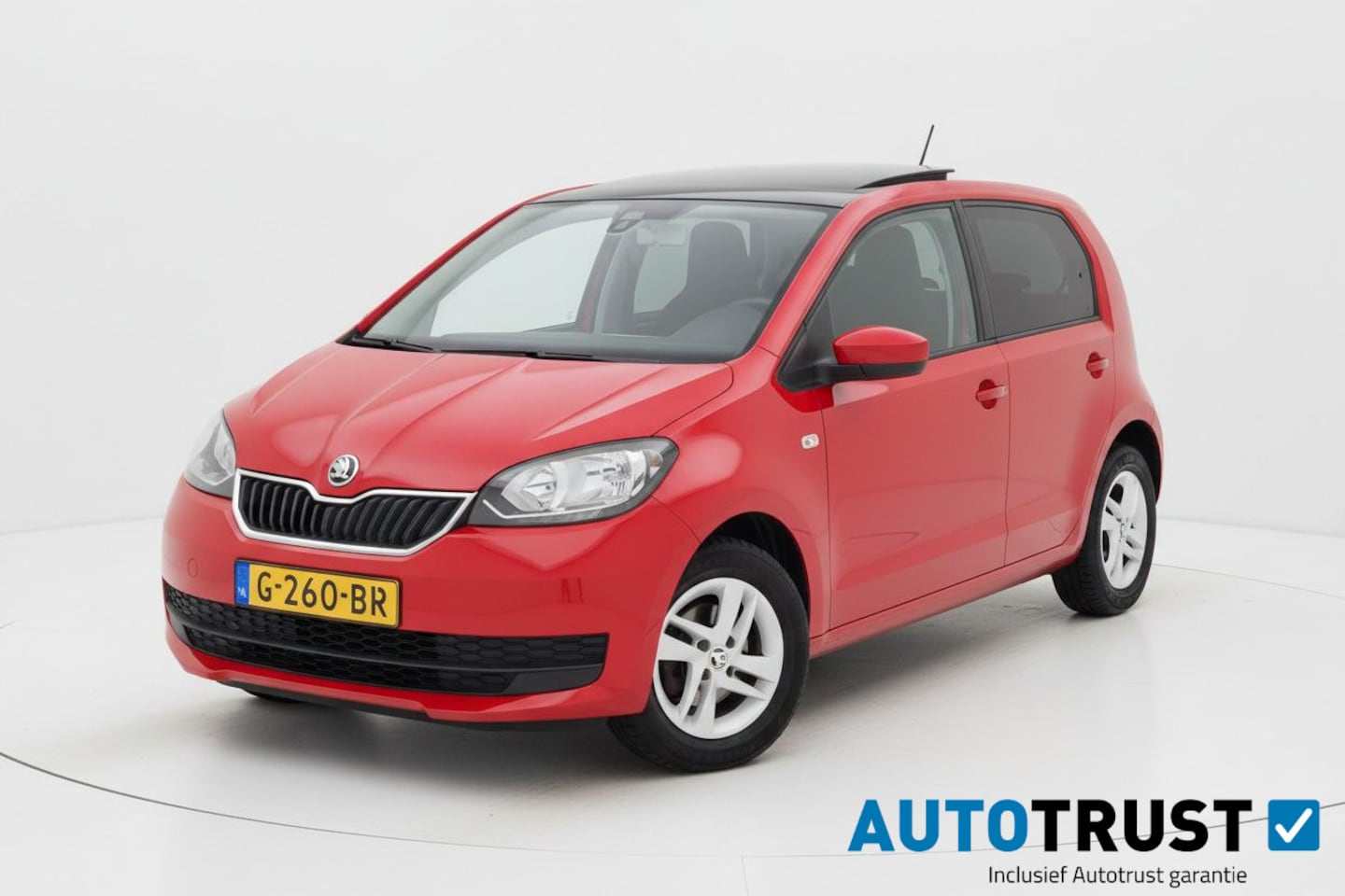 Skoda Citigo - 1.0 Greentech Ambition SCHUIFKANTEL DAK BLUETOOTH - AutoWereld.nl