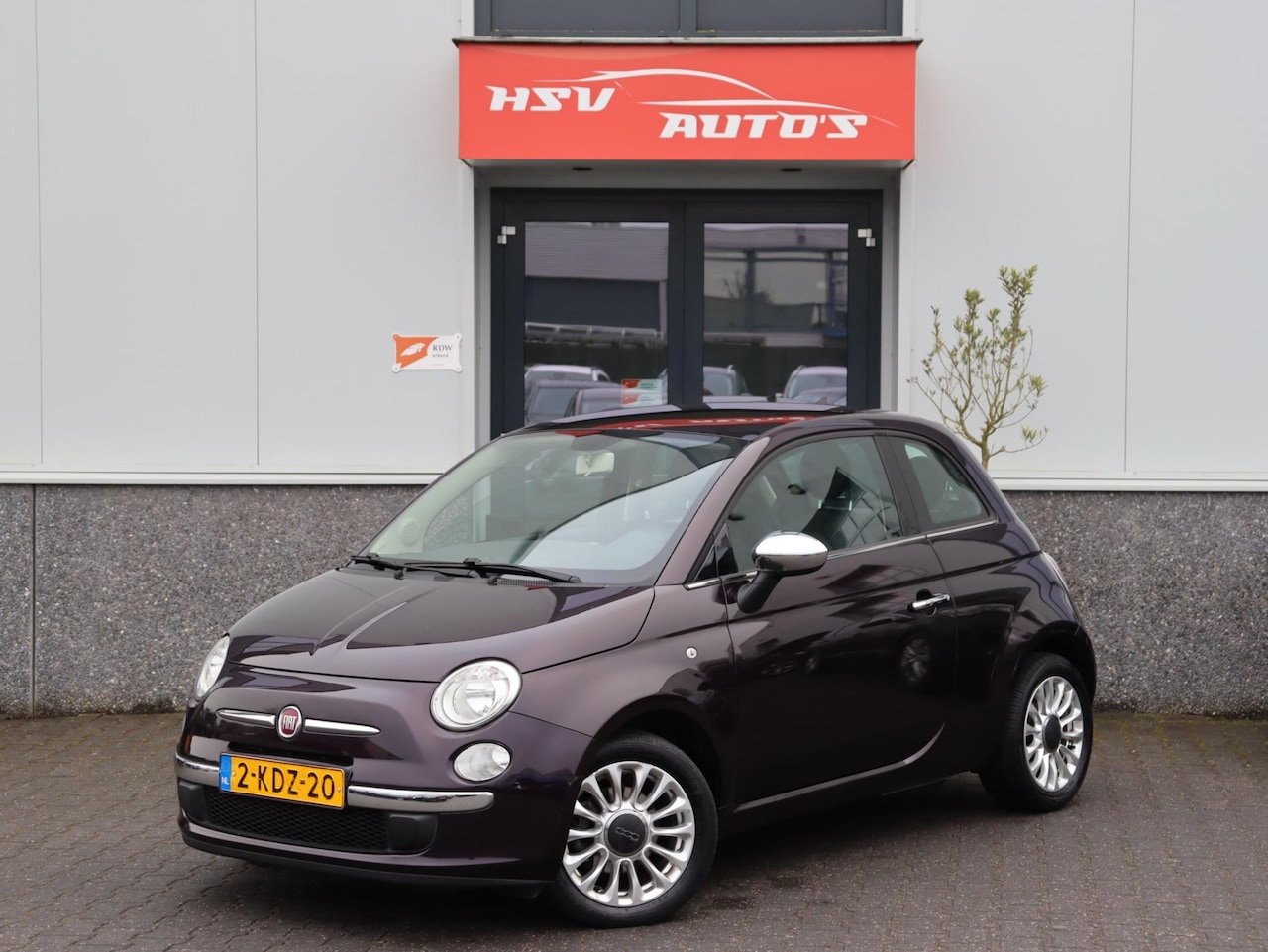 Fiat 500 - 0.9 TwinAir Lounge airco LM org NL - AutoWereld.nl