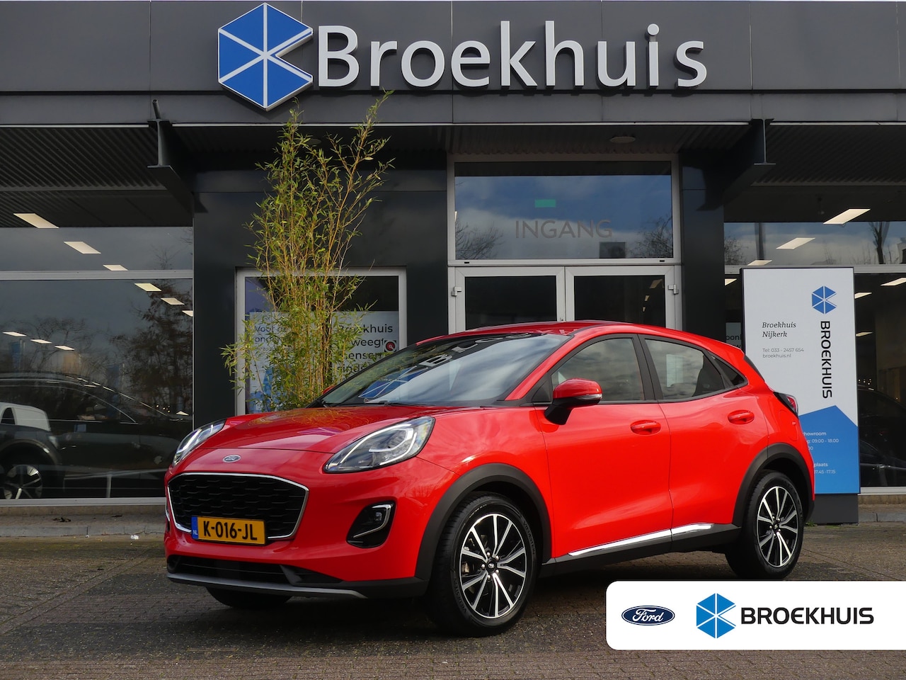Ford Puma - 1.0 EcoBoost Hybrid 125PK Titanium | TREKHAAK | STOEL+STUUR+VOORRUITVERWARMING | B&O AUDIO - AutoWereld.nl