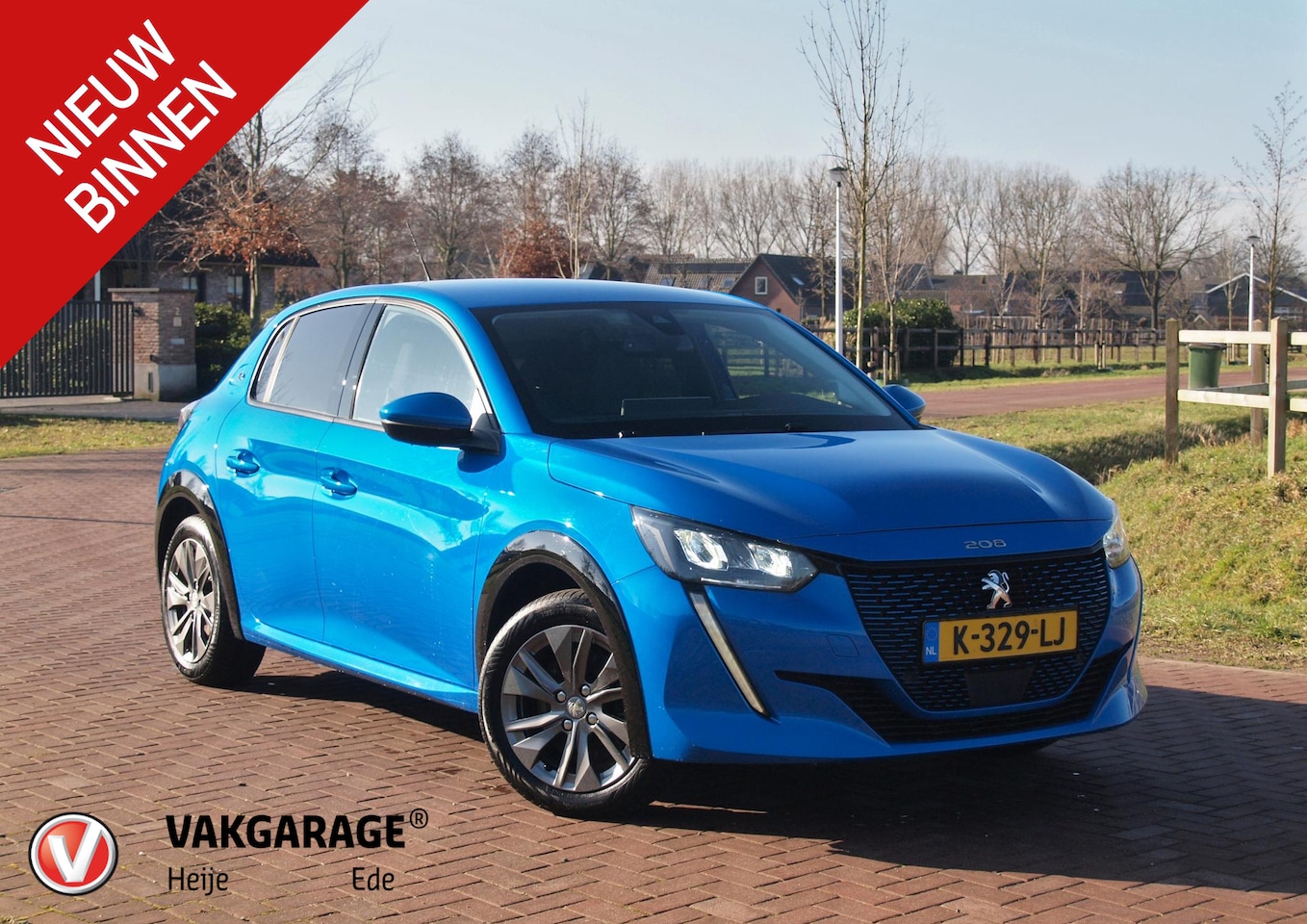 Peugeot e-208 - EV Blue Lease Allure 50 kWh | SOH 90% | Camera | Apple Carplay | Cruise Control | NL-Auto - AutoWereld.nl