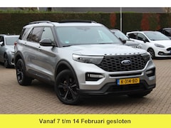 Ford Explorer - 3.0 V6 EcoBoost PHEV ST-Line / Trekhaak / Panoramadak / 360Camera / Keyless / 20'' / Leder