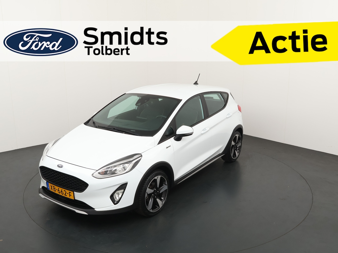 Ford Fiesta - EcoBoost 100pk Active | Adapt. Cruise | Parkeersens. achter | B&O audio | 4x Nwe. all seas - AutoWereld.nl