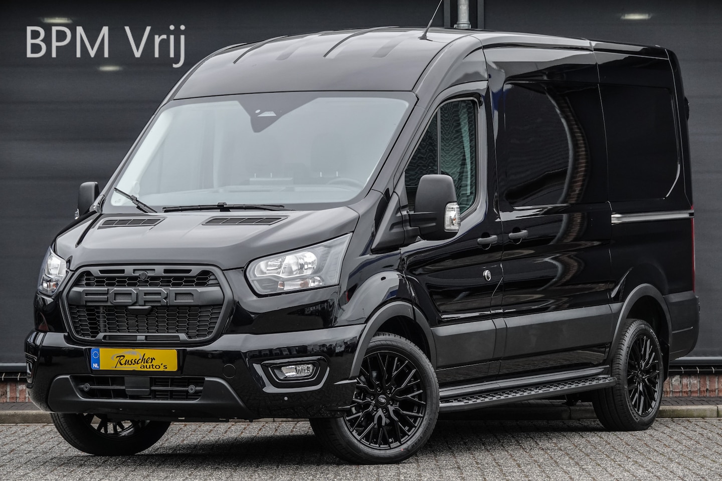 Ford Transit - L2H2 | 165Pk A8 Aut. | Raptor Edition | 2x Schuifdeur | Achteruitrijcamera | Trekhaak | 19 - AutoWereld.nl