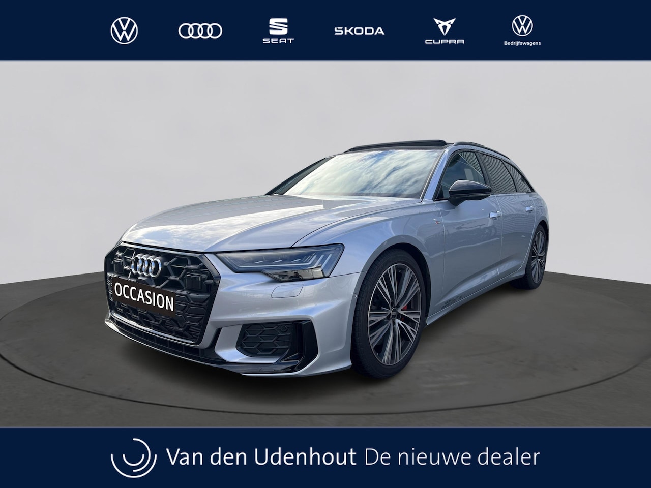 Audi A6 Avant - 55 TFSI e 367pk Quattro Pro Line S Competition Panoramadak B&O LED Carplay Leder 96 - AutoWereld.nl