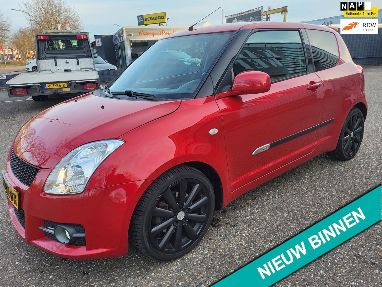 Suzuki Swift - 1.6 Sport airco, navi, lmv - AutoWereld.nl