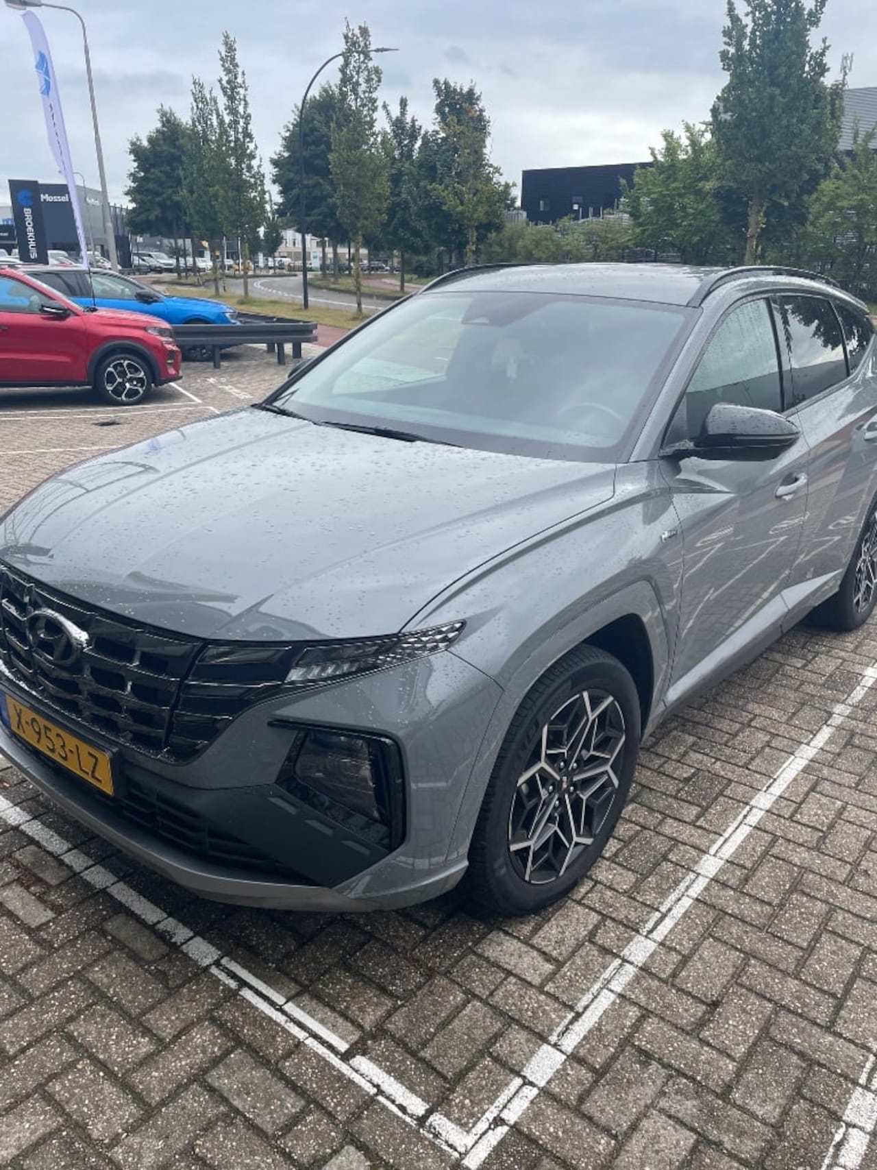 Hyundai Tucson - 1.6 T-GDI PHEV 265pk N-Line 4WD Trekhaak | Leder | Climate | Keyless | Navigatie | Elek. K - AutoWereld.nl