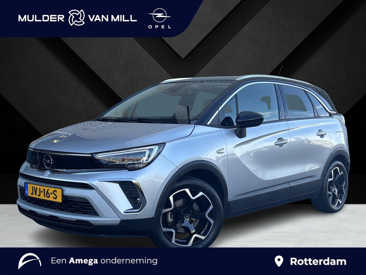 Opel Crossland - Ultimate 1.2 Turbo 110pk | 180° CAMERA+SENSOREN | ALCANTARA/LEDER | AGR-STOELEN | NAVI | D - AutoWereld.nl