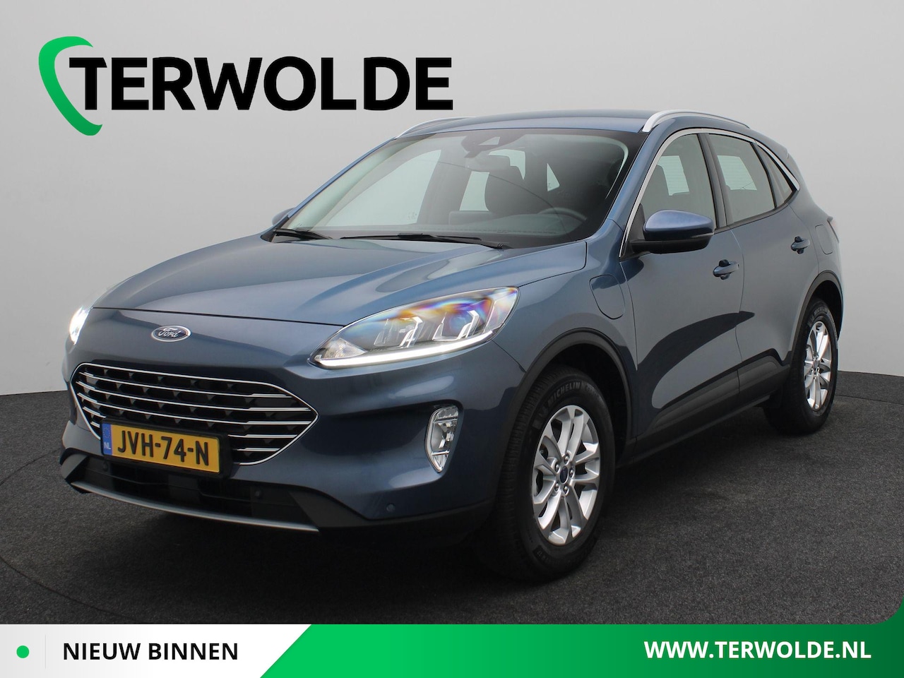 Ford Kuga - 2.5 PHEV Titanium | Stoel-, Stuur- & Voorruitverw. | All Season Banden | - AutoWereld.nl