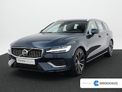 Volvo V60 - T6 Recharge AWD Essential Bright | Leder | Trekhaak | BLIS | Adaptive Cruise | Pilot Assis