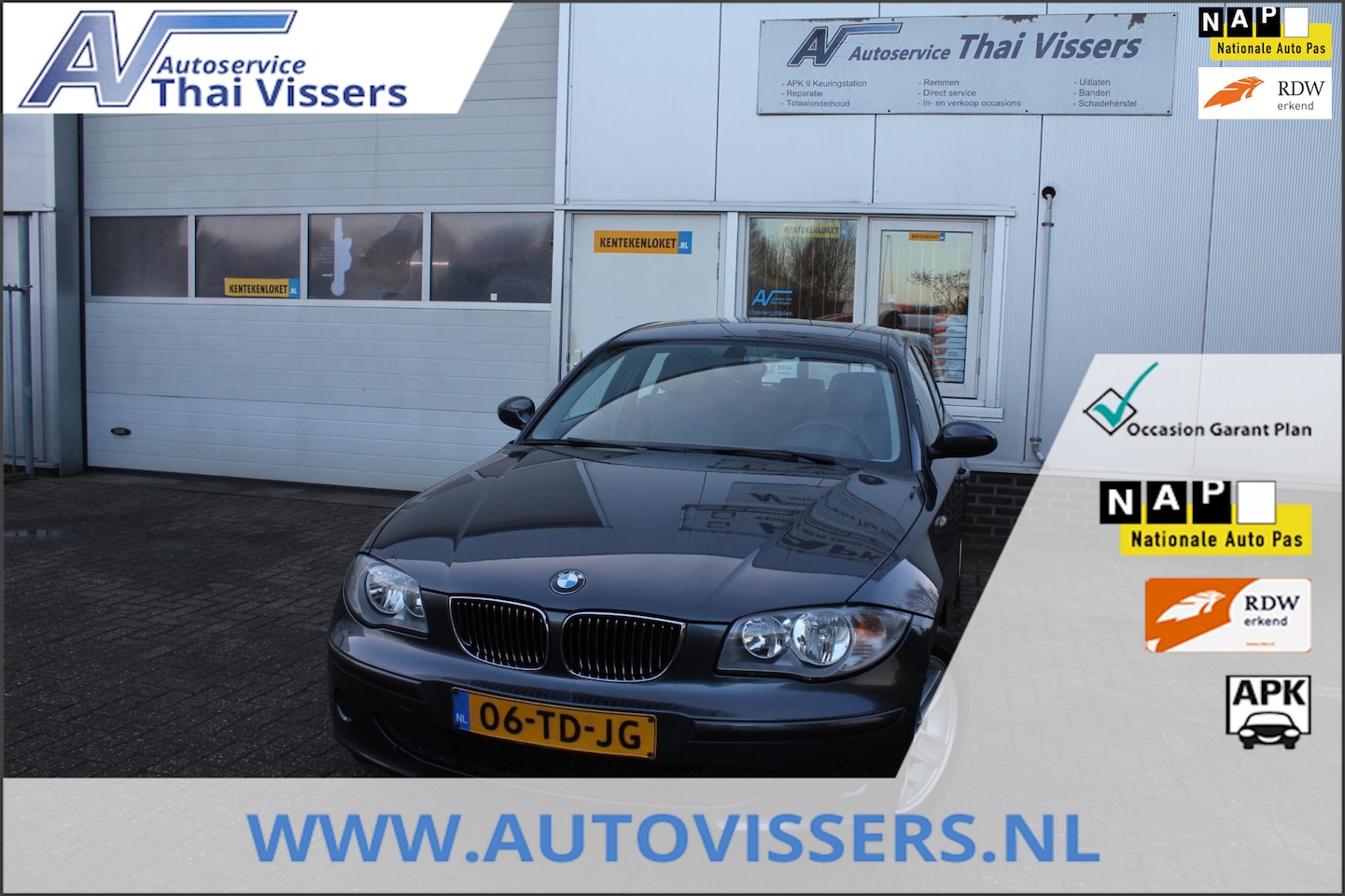 BMW 1-serie - 116i Business Line 5Deurs Airco Cruise Navi Apk - AutoWereld.nl