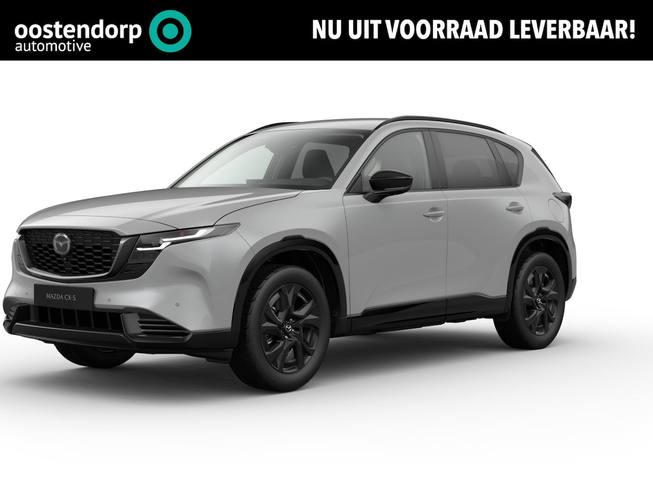 Mazda CX-5 - 2.5 E-SKYACTIV G 141 M HYBRID Homura | Voorraad auto leverbaar maart 2026 | Zwart interieu - AutoWereld.nl