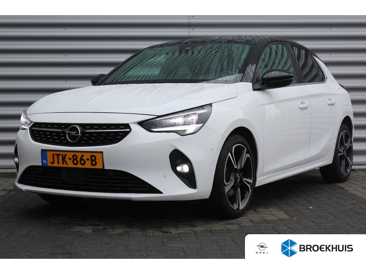 Opel Corsa - 1.2 TURBO 100PK 5-DRS ELEGANCE GS-LINE / NAVI / LEDER / CLIMA / LED / PDC / 17" LMV / UNIE - AutoWereld.nl