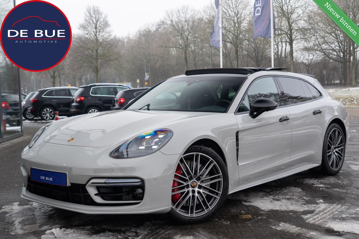 Porsche Panamera Sport Turismo - 2.9 4S E-Hybrid 560PK|Org NL|1e Eig|Krijt|Sport Design|Panoramadak|Bose|Soft Close|Ambient - AutoWereld.nl