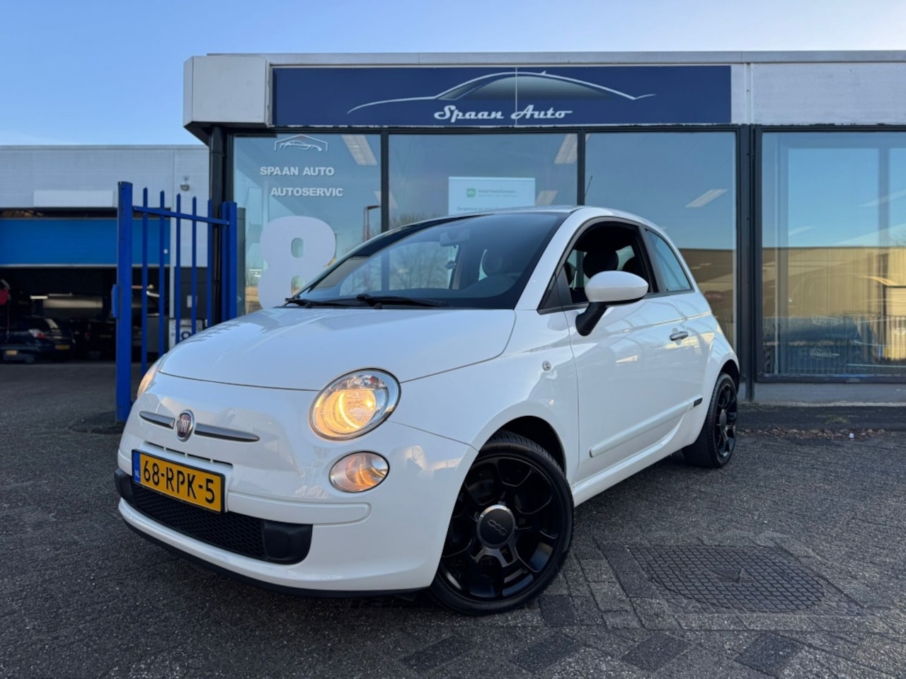 Fiat 500 - 0.9 TwinAir Plus | AIRCO | HALF-LEDER | NAP - AutoWereld.nl