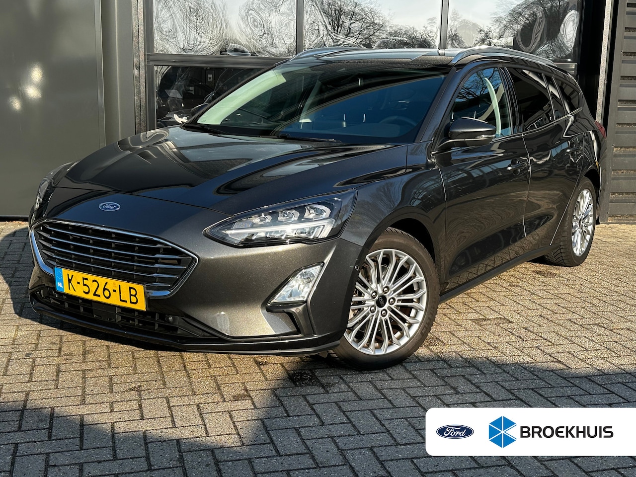 Ford Focus Wagon - 1.0 125PK Titanium X | B&O SOUND| STUUR, STOEL EN VOORRUITVERWARMING| CAMERA| LED KOPLAMPE - AutoWereld.nl
