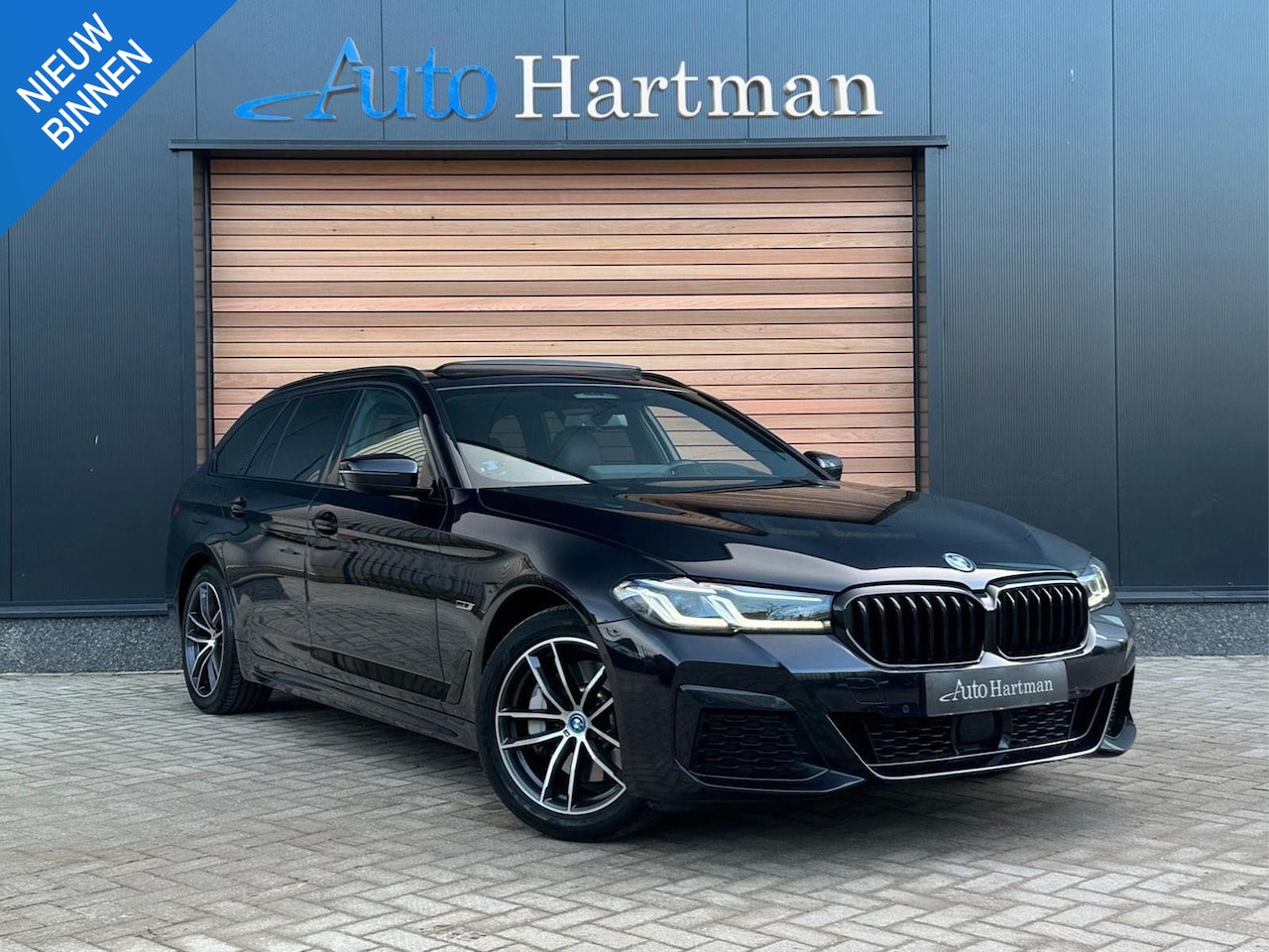 BMW 5-serie Touring - 530e High Executive M-Sport PANO|ACC|HEADUP|LASER|LEDER - AutoWereld.nl