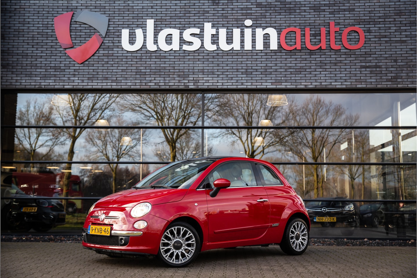 Fiat 500 - 0.9 TwinAir Lounge 0.9 TwinAir Lounge , Panoramadak, Airco, - AutoWereld.nl