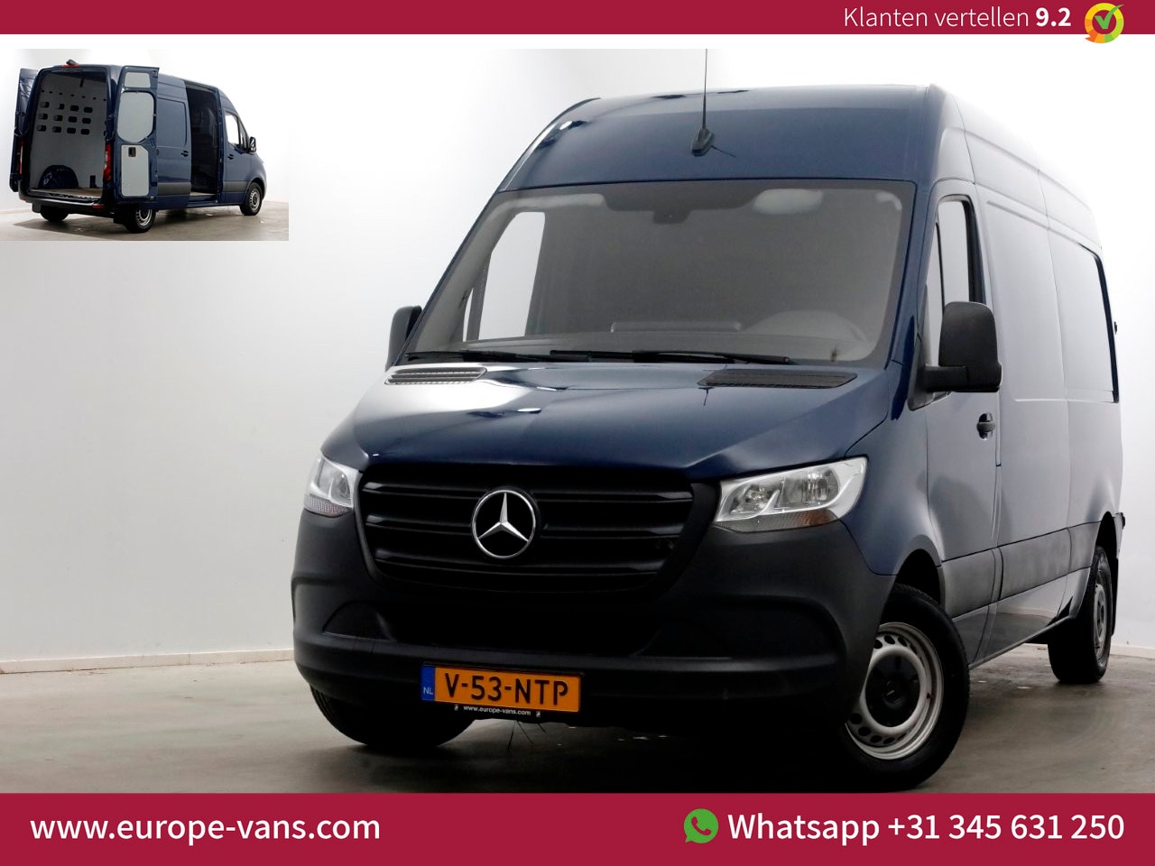 Mercedes-Benz Sprinter - 311 CDI 115pk E6 L2H2 Airco/Camera/CarPlay 10-2019 - AutoWereld.nl