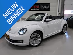 Volkswagen Beetle Cabriolet - 1.2 TSI BMT Automaat Leer Navi App Fender Xenon NL-auto Dealer onderhouden 18 inch Disc ze