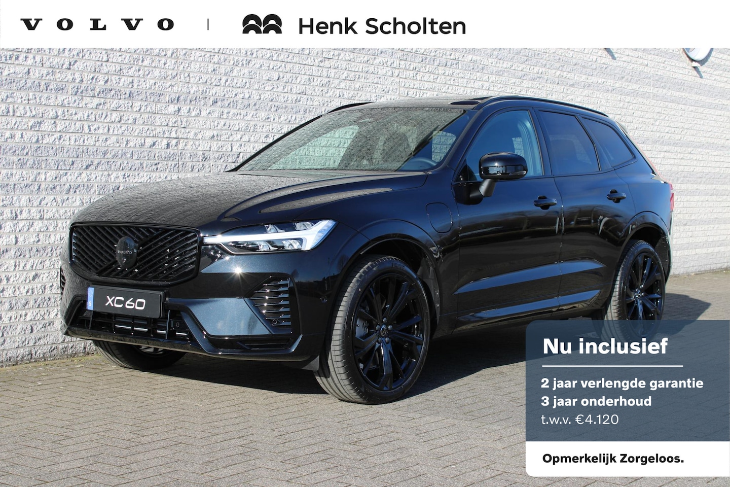 Volvo XC60 - 2.0 T6 Plug-in hybrid AWD Plus Black Edition | Nappa leder Open Grid | Panoramadak | Visua - AutoWereld.nl