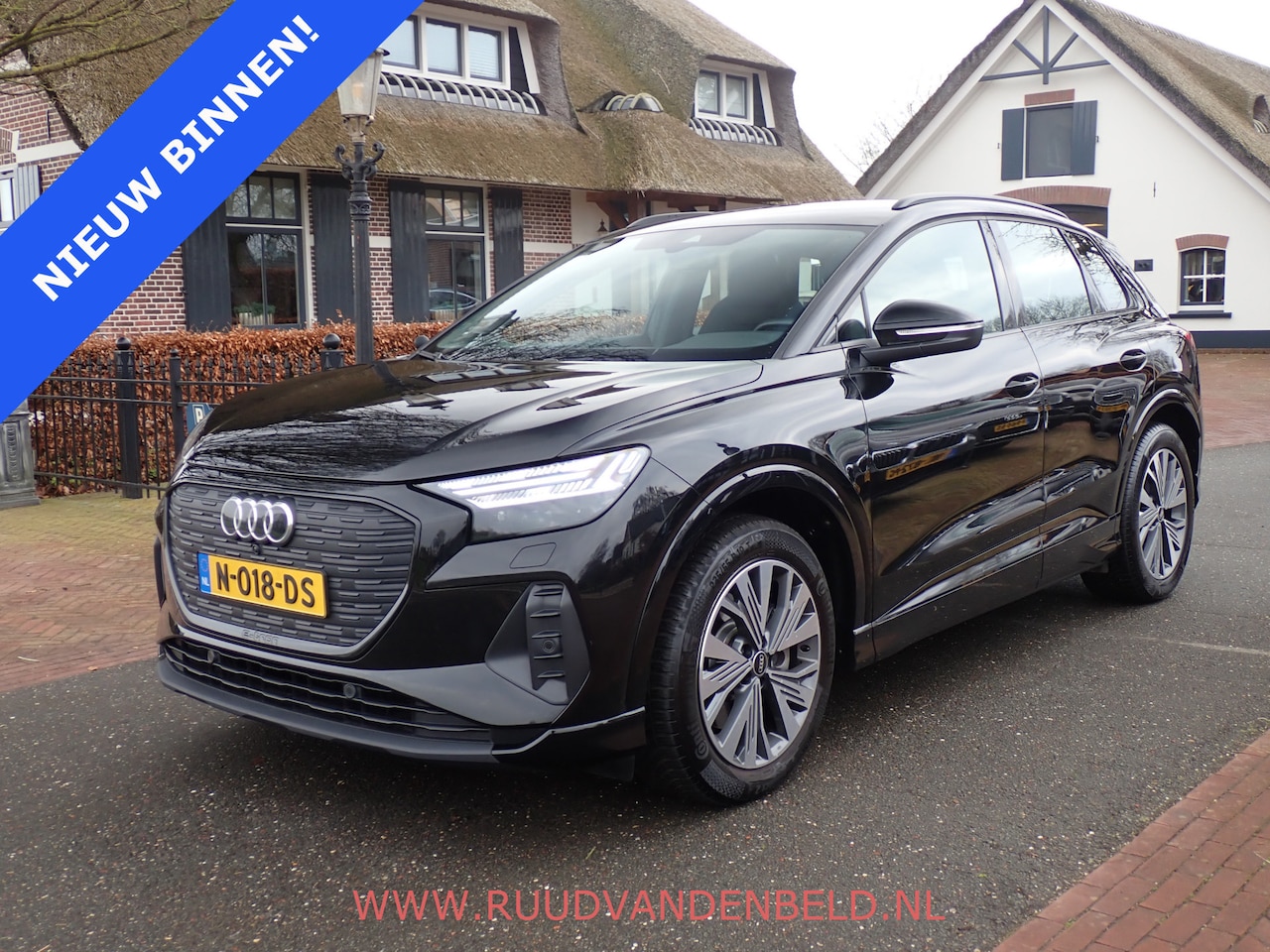 Audi Q4 e-tron - 50 QUATTRO 77KWH 95%SOH ACC/CAMERA/TREKHAAK - AutoWereld.nl