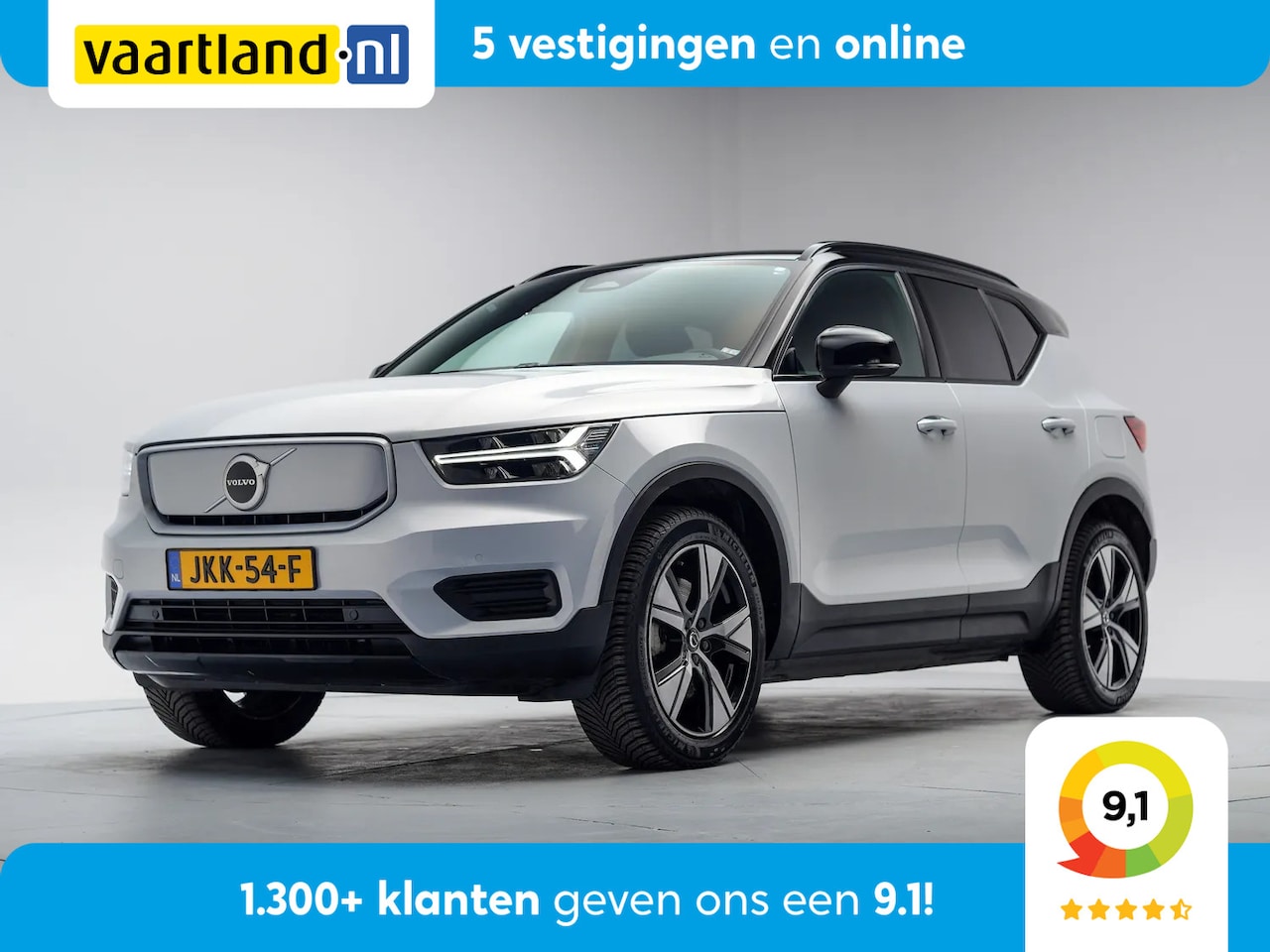 Volvo XC40 - Recharge Twin Plus 78kWh 3 fase [ LED Navi Comfortstoelen Stoel-en stuurverwarming ] - AutoWereld.nl