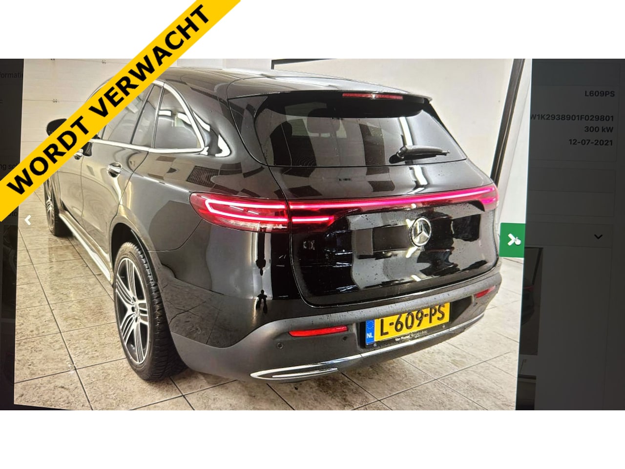 Mercedes-Benz EQC - 400 4MATIC Luxury Line 80 kWh KEY-LESS GO LEDER 20'' - AutoWereld.nl