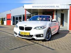 BMW 2-serie Cabrio - 220i M Sport Aut. Leder|Xenon|HarmanKardon|Cam|LMV