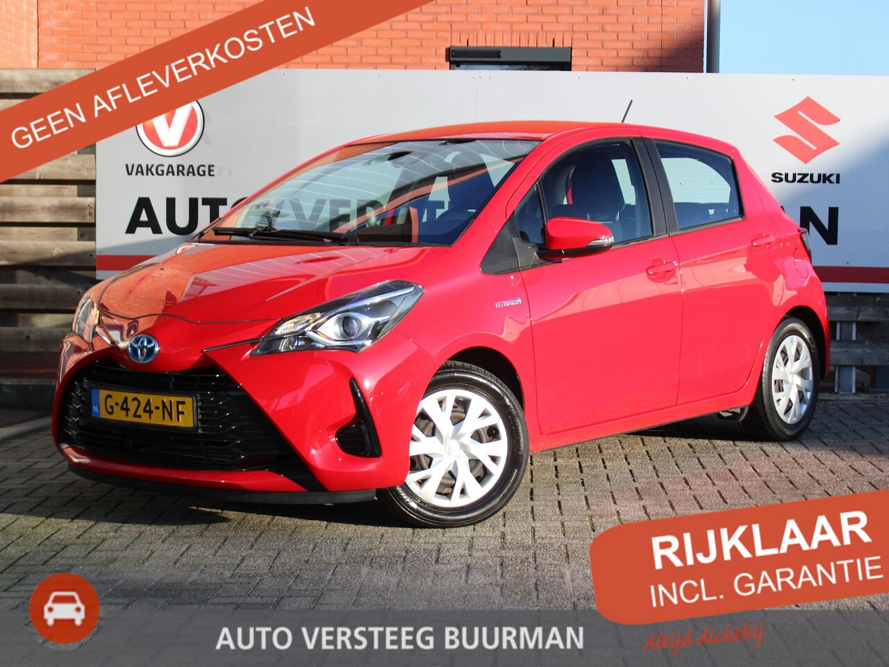 Toyota Yaris - 1.5 Hybrid Active Achteruitrijcamera, Cruise Control, Airco Automatisch, Bluetooth - AutoWereld.nl