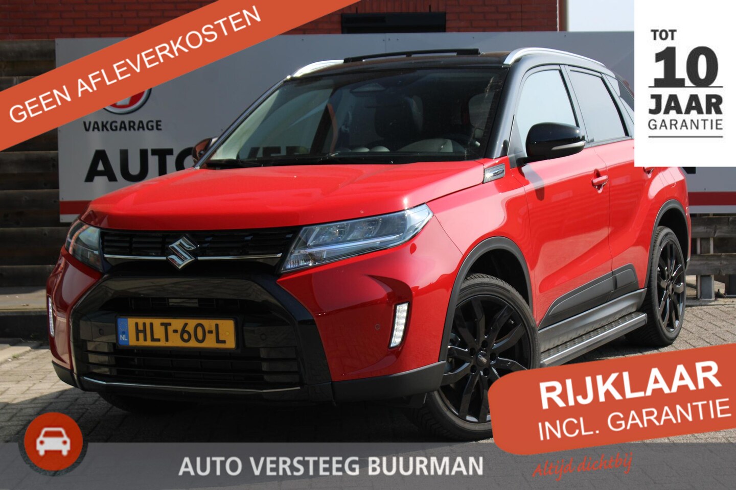 Suzuki Vitara - 1.5 Hybrid Style 115PK Automaat Panodak, Navigatie, 18 inch velgen all season, Treeplanken - AutoWereld.nl