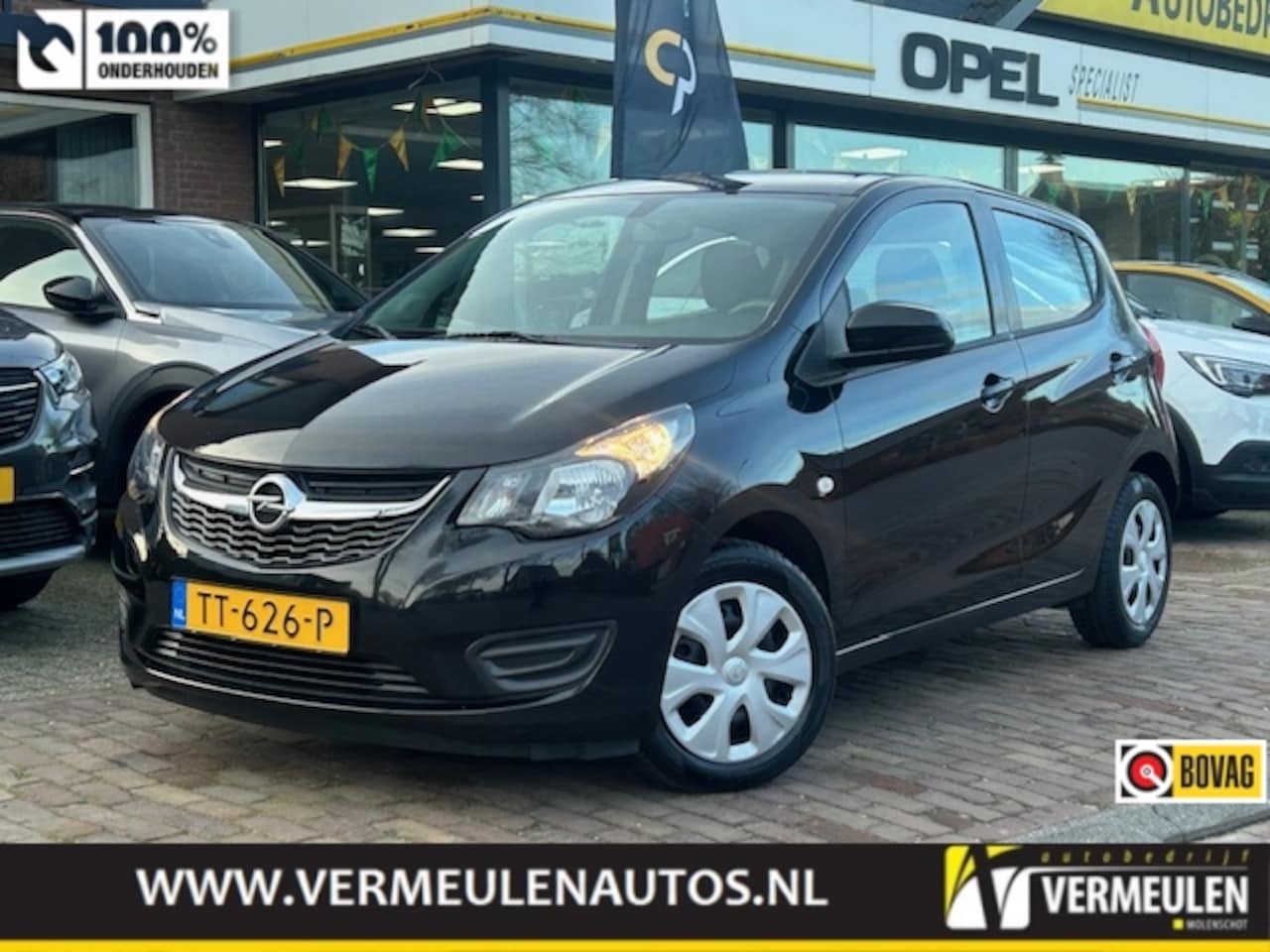 Opel Karl - 1.0 ecoFLEX 75PK Edition + Airco/ Cruise/ Bluetooth/ NL auto - AutoWereld.nl